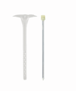 Smeigė (kaištis) šiltinimui Wkret-Met LFM su metaline vinimi (įv.ilgiai)