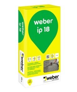 Tinkas Weber IP18, cementinis-kalkinis, 5-20mm, 25kg